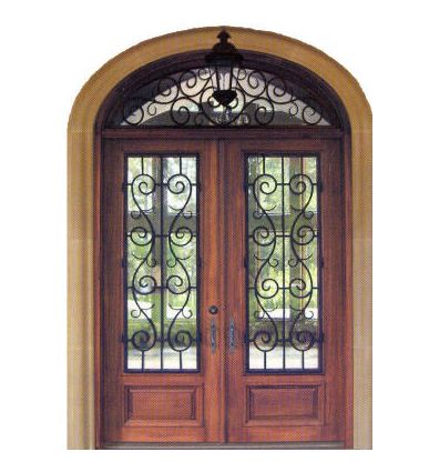 1894 Wrought Iron Doors