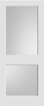 8402 2 Panel Shaker White Lami