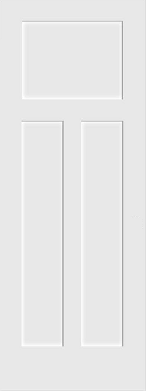 8403 3 Panel Primed Mission Style