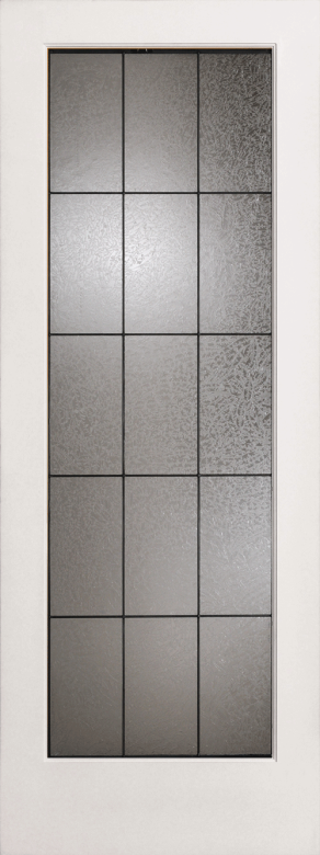Glue Chip French Door