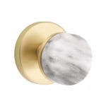 SELECT Conical White Marble Knob